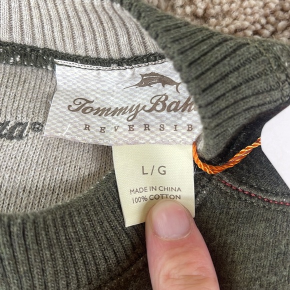 Tommy Bahama reversible sweater - Picture 5 of 8